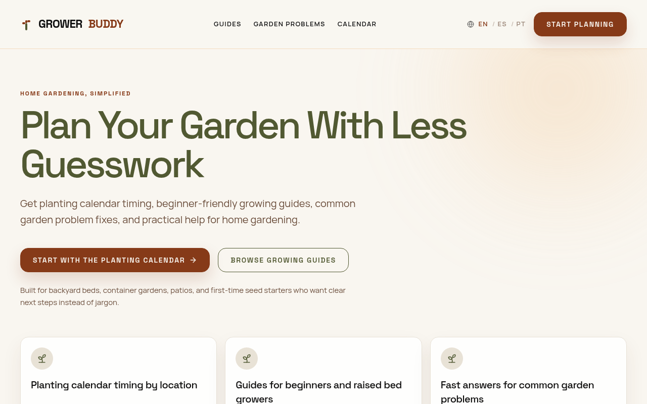 GrowerBuddy - Main Image