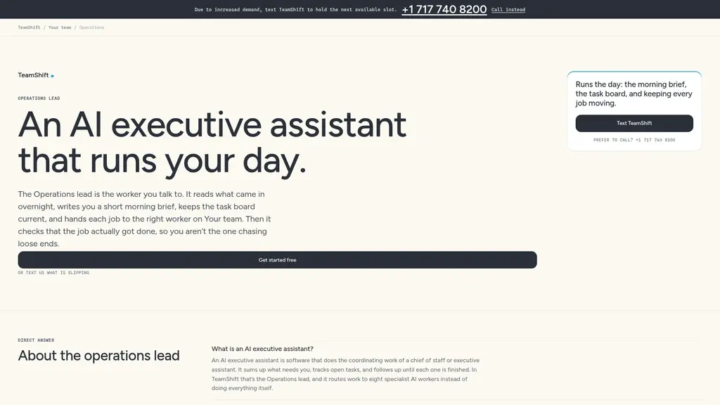 TeamShift - Screenshot 3