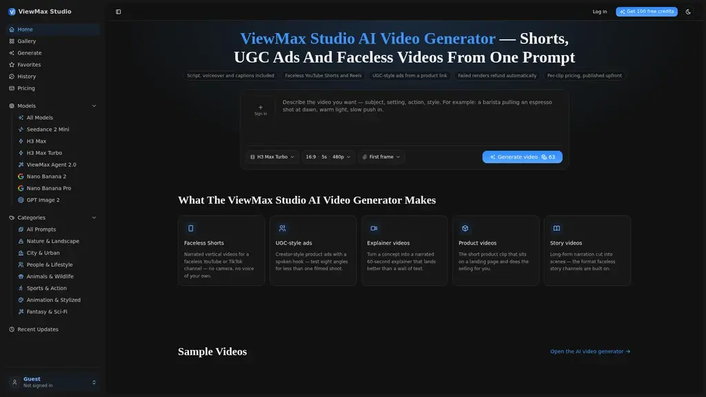 ViewMax Studio - Main Image