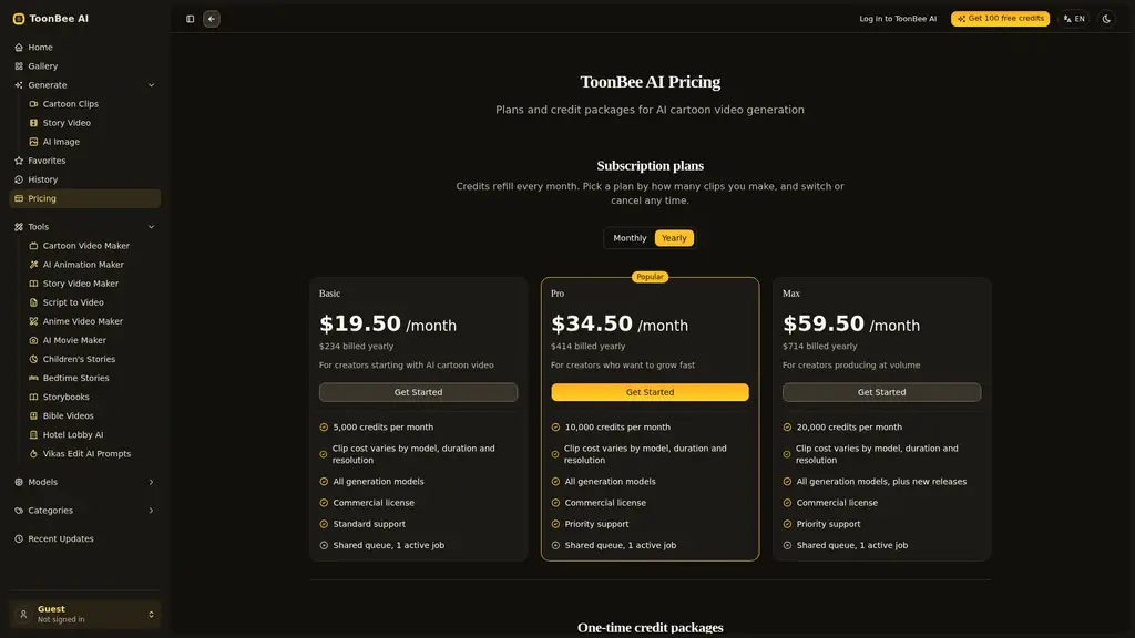 ToonBee AI - Screenshot 3